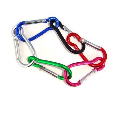 Red Spring Loaded Gate Carabiner