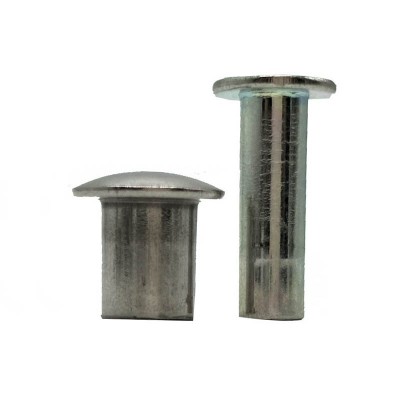 China Custom Steel Rivets Manufacturer Miniature Semi Tubular Metal Rivet Remaches For Furniture